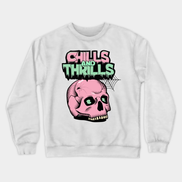 chills and thrills Crewneck Sweatshirt by Kahlenbecke